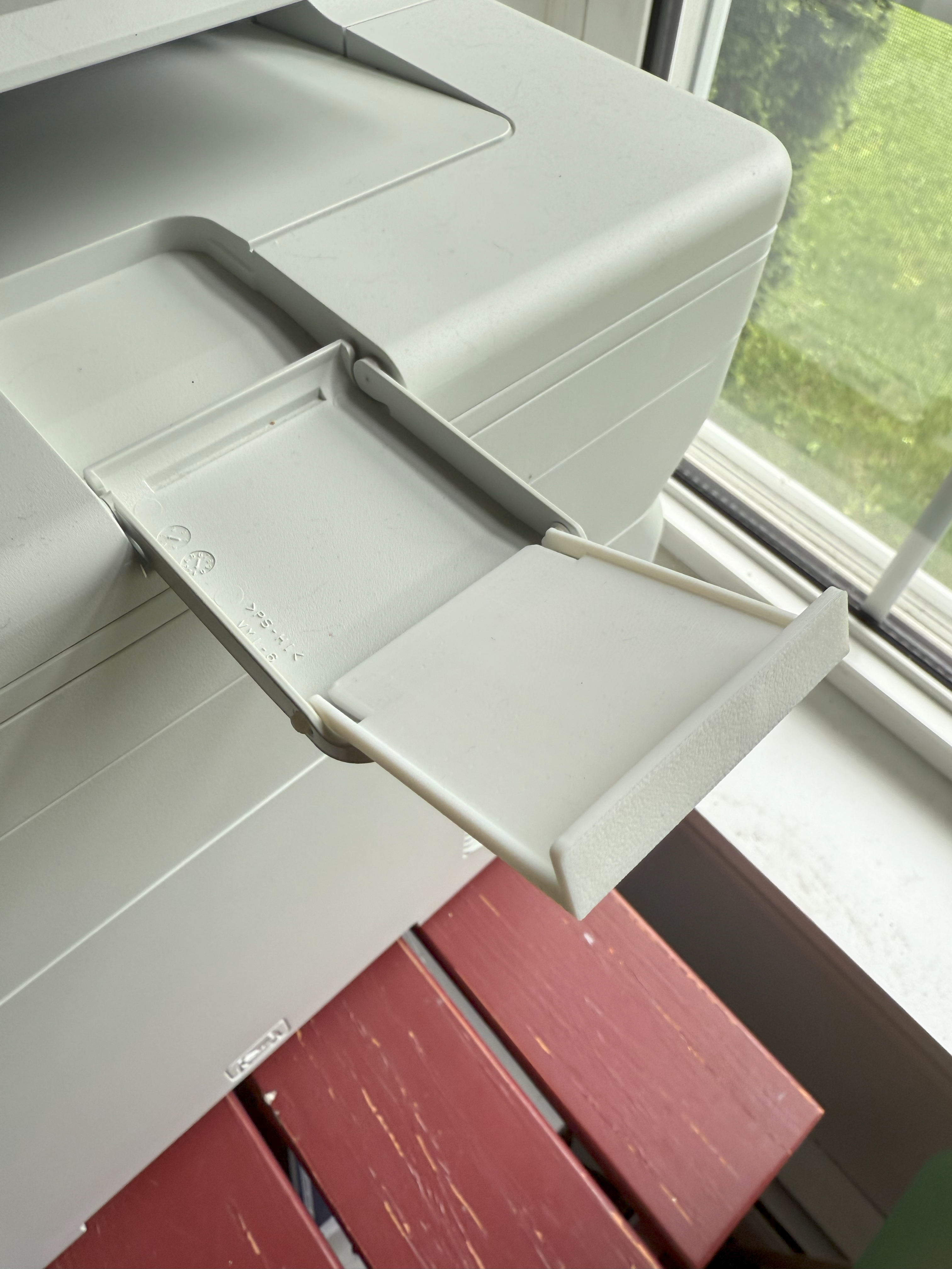 3D Printed Printer Tray Installed