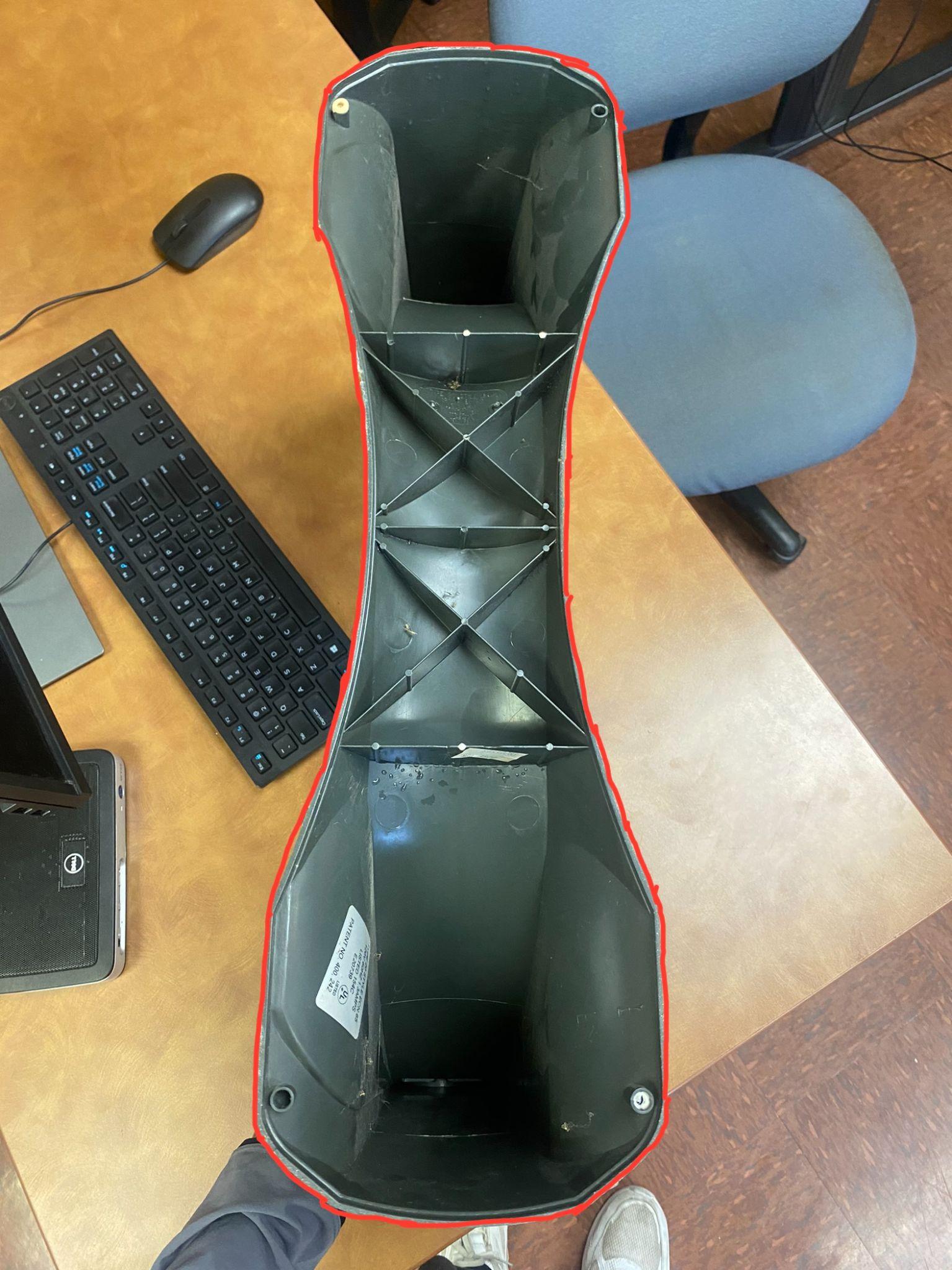 Parting Lines on Fan Components